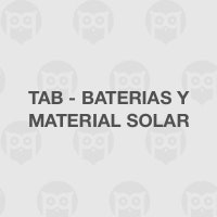 TAB - Baterias y Material Solar